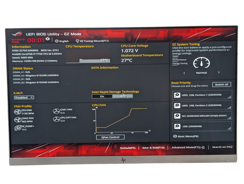Custom ASUS ROG STRIX Small Form Factor PC See Description  -