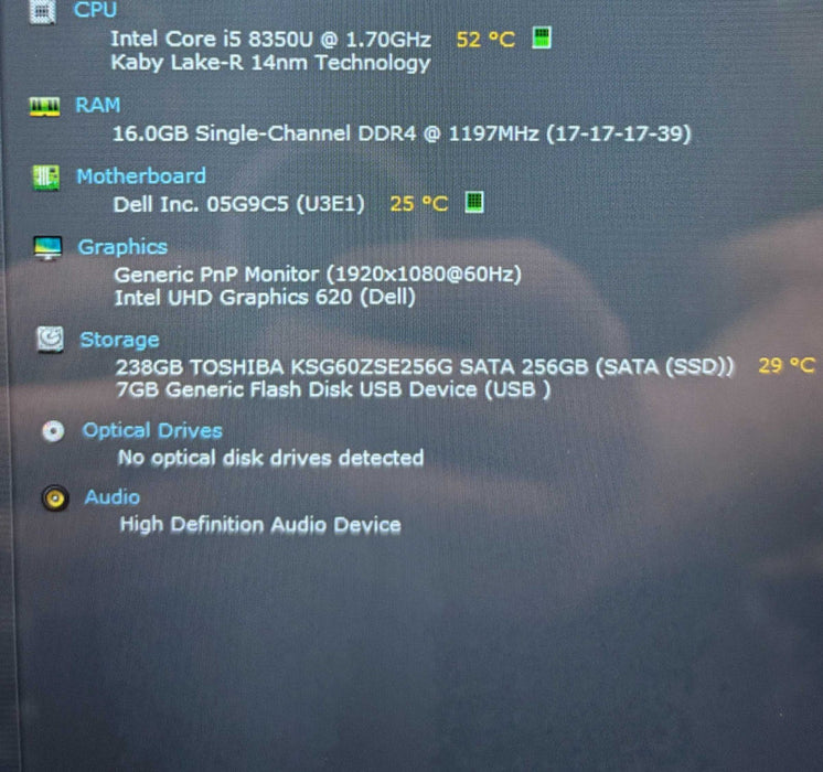 Dell Latitude 3390 2-in-1 TOUCH i5-8350U@1.7GHz 16GB RAM 256GB SSD  Lap200