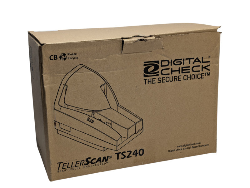 Digital Check Tellerscan Ts240 Check Scanner 153000-72 -