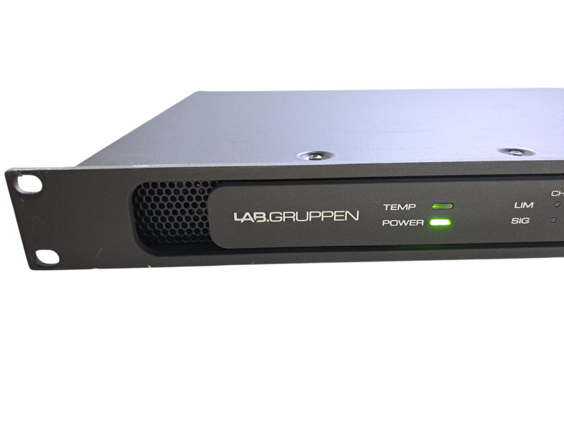Lab Gruppen E Series 4:2 250W Amplifier with 2 Output Channels *READ*