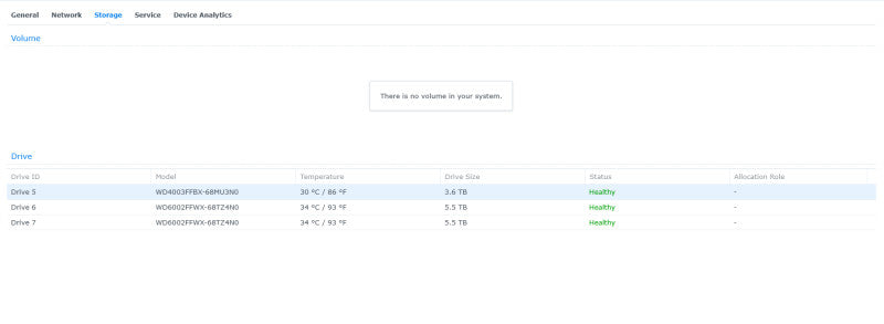 Synology RS1221+ RackStation 8-Bay NAS w/ 4TB + 2x 6TB HDDs