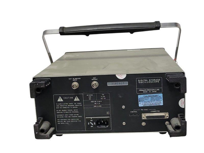 Hitachi VC-6023 Digital Storage Oscilloscope, READ _