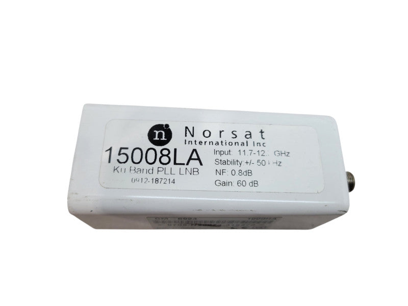 Norsat 1000 Series 15008LA Ku-Band Single-Band LNB (READ) %