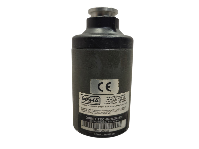 Quest Technologies QC-10M Acoustic Calibrator 114dB - 1000 Hz READ $
