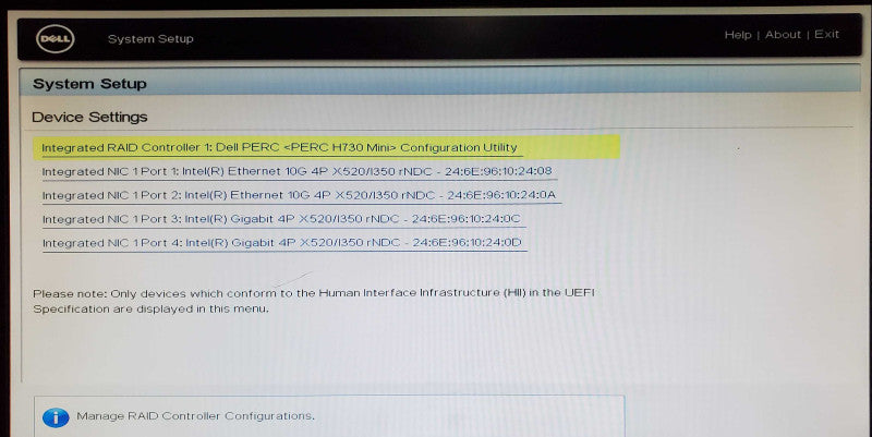 Dell PowerEdge R630 2x Xeon E5-2630L v3 32GB DDR4 H730 Mini - No HDD