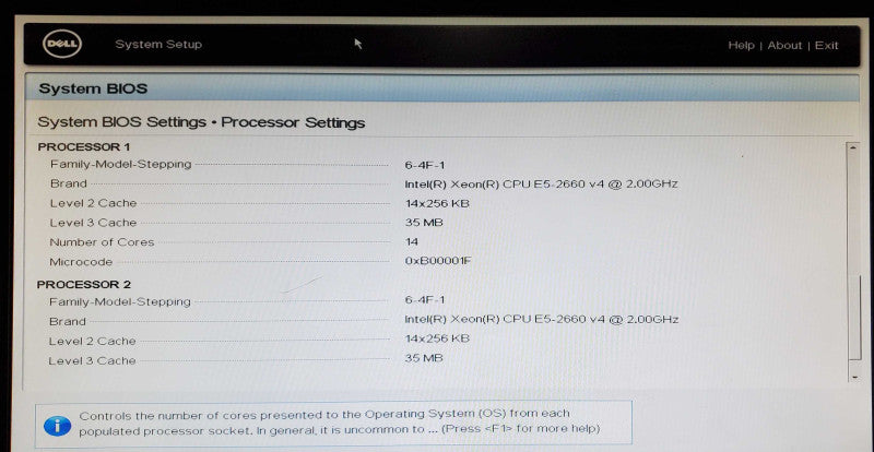 Dell PowerEdge R730xd 2x Xeon E5-2660 v4 32GB DDR4 H730 Mini - No HDD