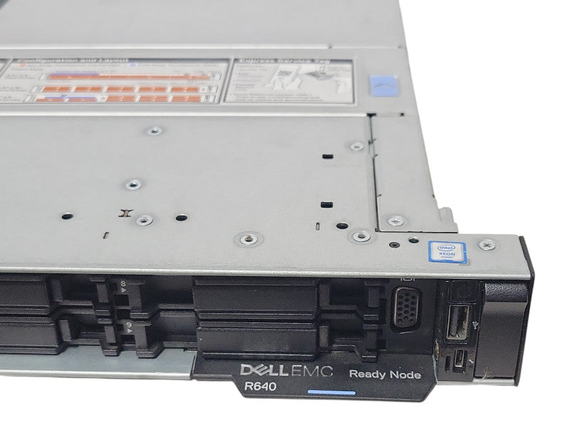 Dell PE R640 SAN Ready Node, 1x Xeon Gold 5218 2.3Gz, 96GB, HBA330 Mini SEE _