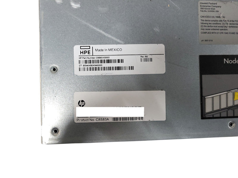 HP3PAR 20600 C8S83-63002 C8S83A8 Node Storage System 4x C8S84A C8S84-63001  $
