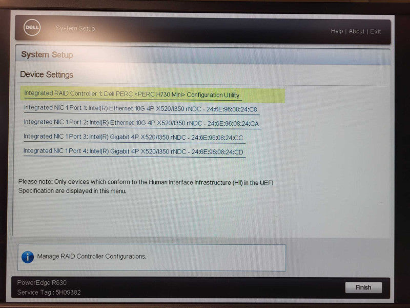 Dell PowerEdge R630 2.5" 2x E5-2630L v3 @ 1.8GHz 32GB DDR4 H730 Mini 2x PSU $