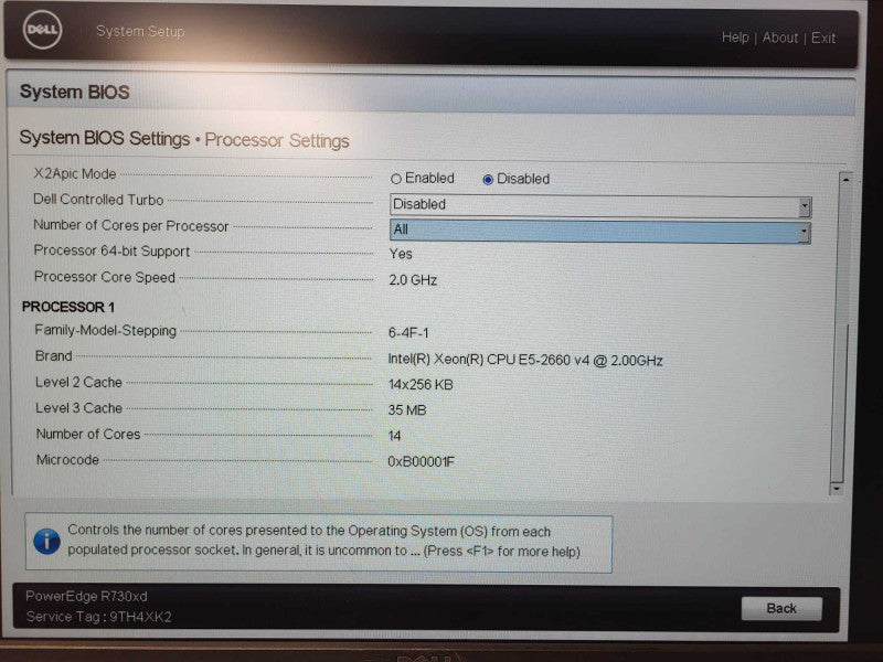 DELL PowerEdge R730xd 2.5" E5-2660 v4 @ 2GHz 32GB RAM H730P mini 2x PSU $