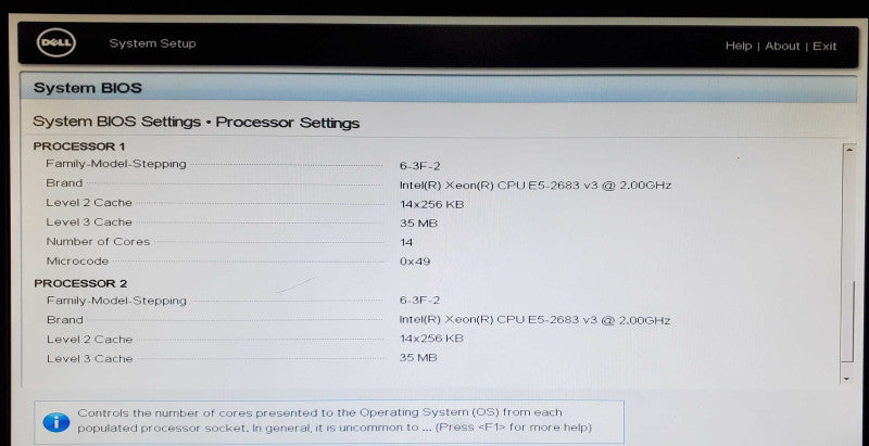 Dell PowerEdge R730xd 2x Xeon E5-2683 v3 32GB DDR4 H730P Mini - No HDD