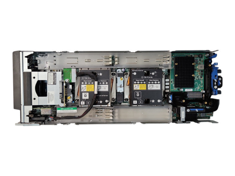 HP ProLiant BL460c Gen10 Server Blade Barebones w/ 2x Heatsink