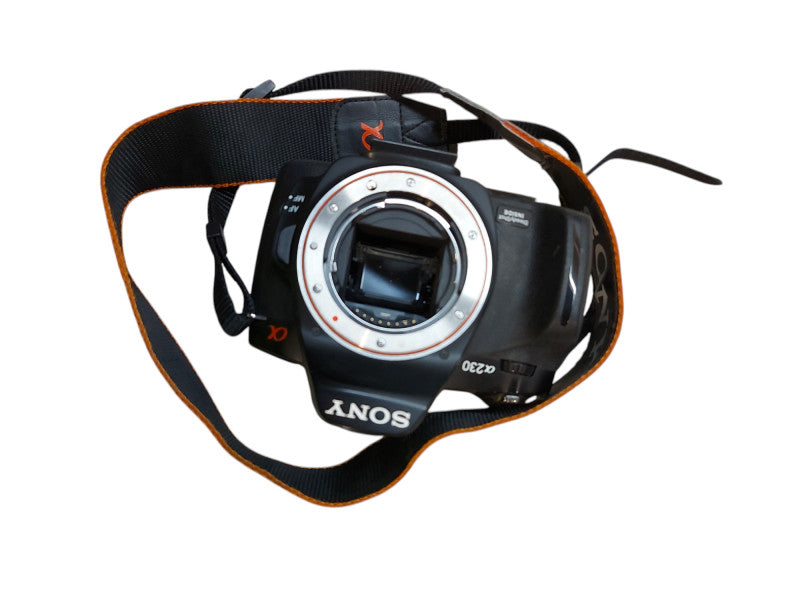 Sony Alpha a230 10.2MP Digital SLR Camera w/ 18-55mm Lens.