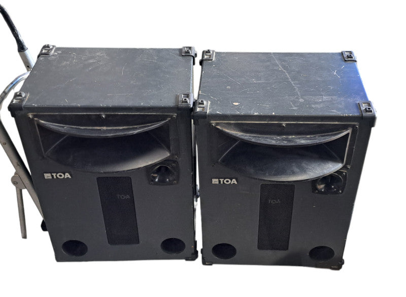 Pair Of TOA 30‑SD 360 W Pro PA Speaker | READ