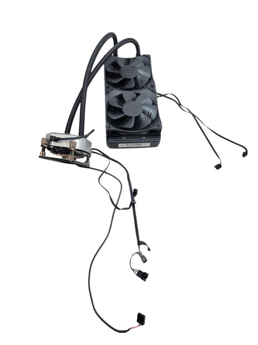 EVGA 240mm All-In-One RGB LED CPU Liquid Cooler - Black (400-HY-CL24-V1) %
