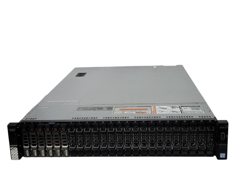 Dell PE R730xd 2x Xeon E5-2660v4 128GB DDR4 H730P Mini 6x 2.4TB HDDs 2x PSU _