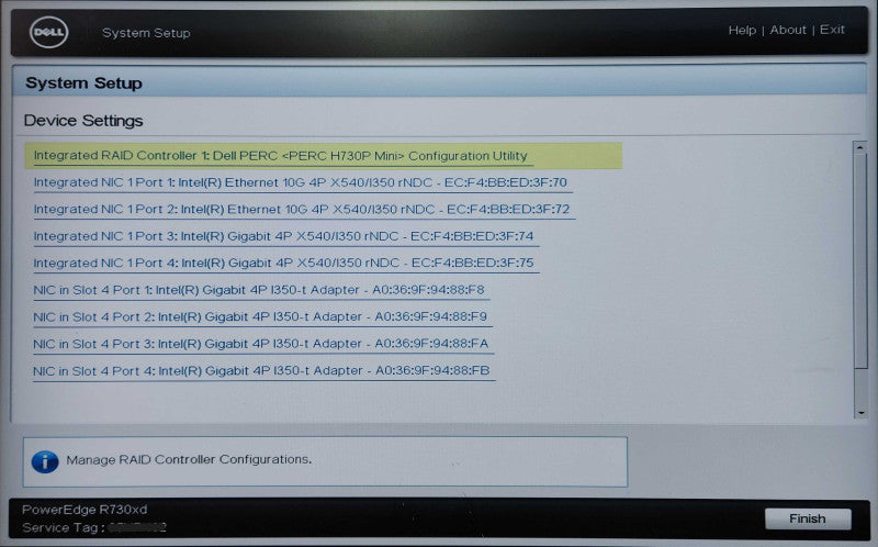 Dell PE R730xd 2U 26x2.5", 2x Xeon E5-2650v4, 128GB DDR4, H730P Mini