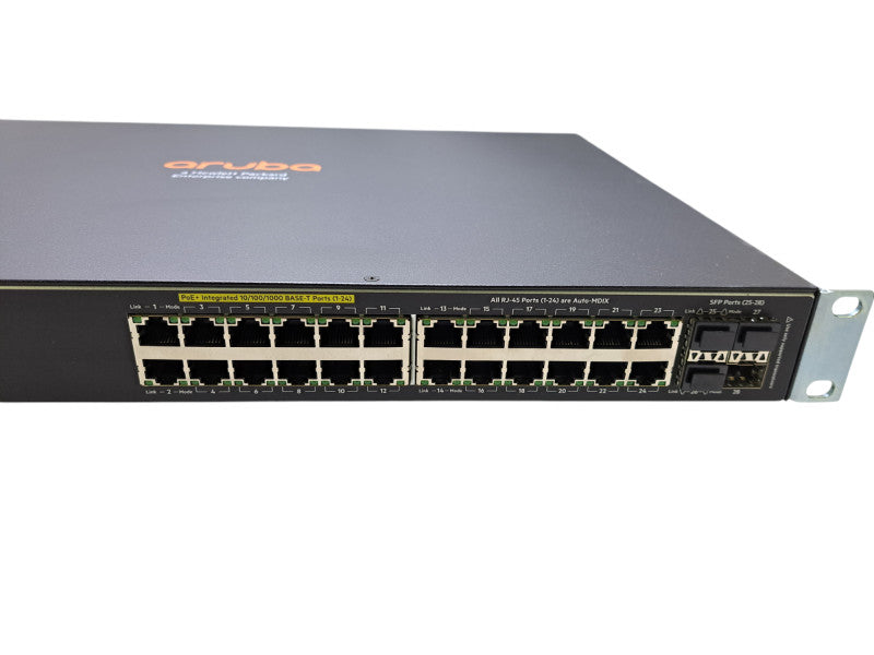 Aruba J9773A 2530-24G-PoE+ | 24 Port Gigabit PoE+ w/ 4x SFP Switch