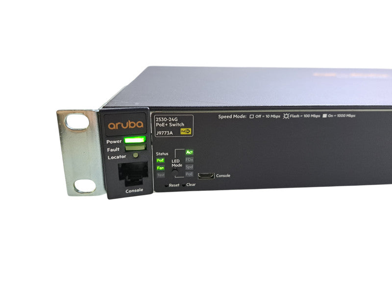Aruba J9773A 2530-24G-PoE+ | 24 Port Gigabit PoE+ w/ 4x SFP Switch
