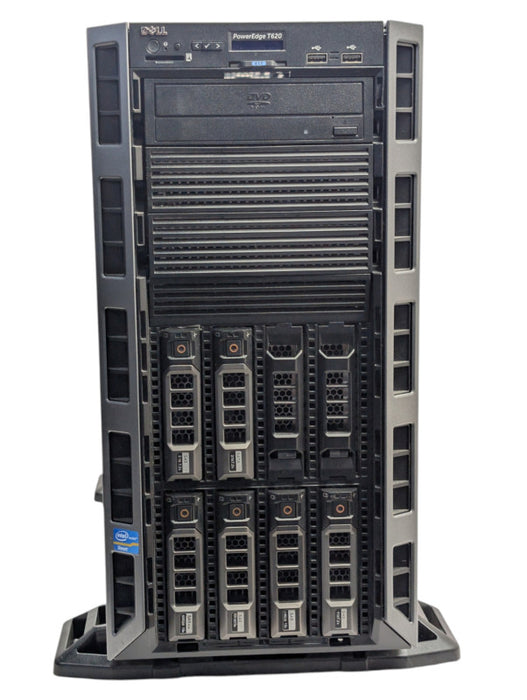DELL PowerEdge T620 2x Intel E5-2690 v2 128GB RAM 6x 3TB SAS HDD  -