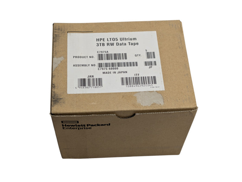 NEW HPE LTO5 Ultrium 3TB RW Data Tape C7975A C7975-60000  Q-