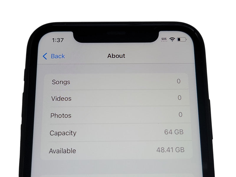 Apple iPhone 11 - 64GB - Space Gray [A2111] (