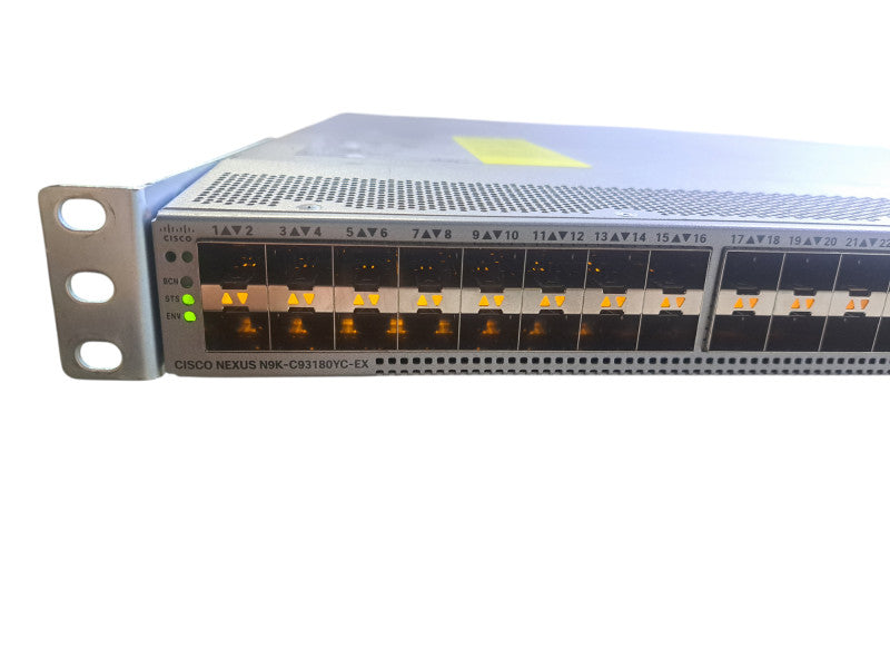 Cisco N9K-C93180YC-EX V01 | 48-Port 10/25G SFP+, 6x 40/100G QSFP Switch