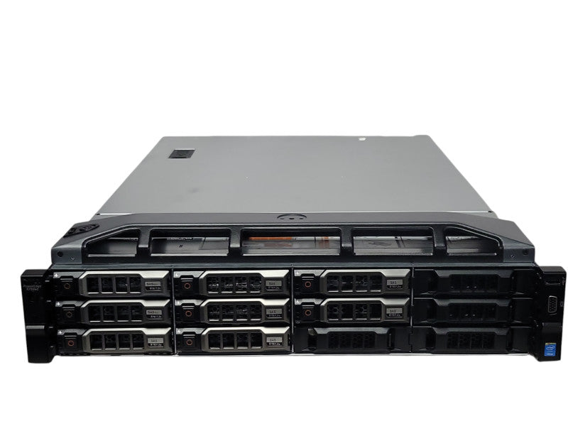 Dell PE R730xd 1x Xeon E5-2620v3 64GB DDR4 H730P Mini 8x 4TB HDDs 2x PSU _