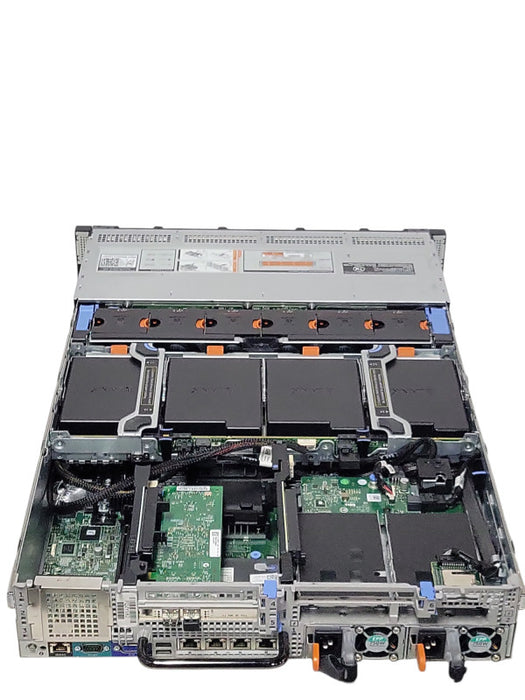 Dell PE R730xd 1x Xeon E5-2620v3 64GB DDR4 H730P Mini 8x 4TB HDDs 2x PSU _