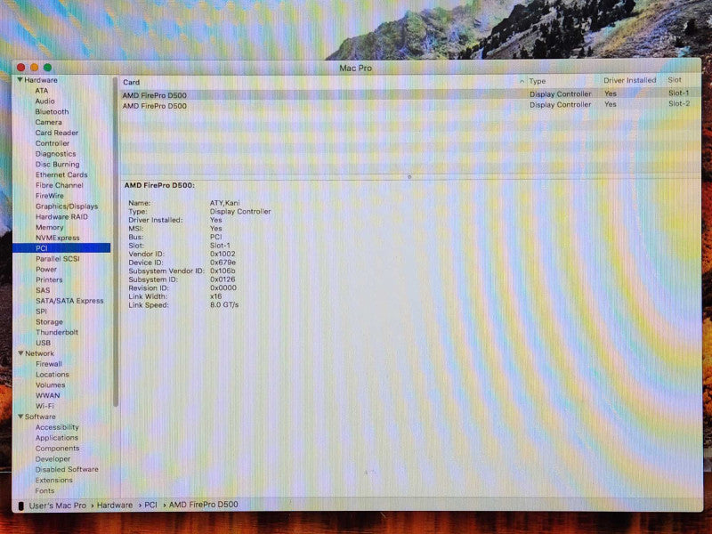Apple Mac Pro 2013, Xeon E5-1650V2 3.5GHz, 24GB RAM, 2x D500 3GB, 512GB SSD