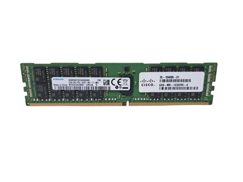Samsung 32GB 2Rx4 PC4-2400T-RA1-11-MC0 | DDR4 Server Memory Q