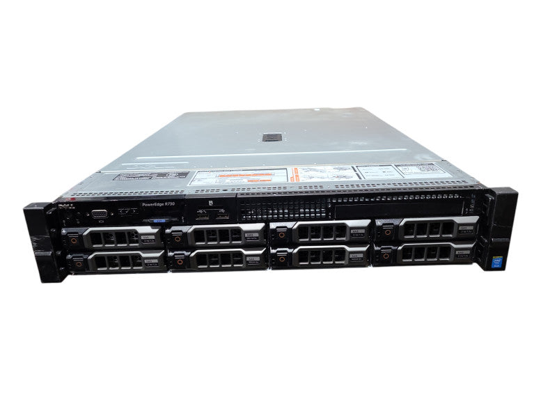 Dell PowerEdge R730 2U - 2x Xeon E5-2683 v3, 384GB DDR4, H330 Mini, 2x 750W