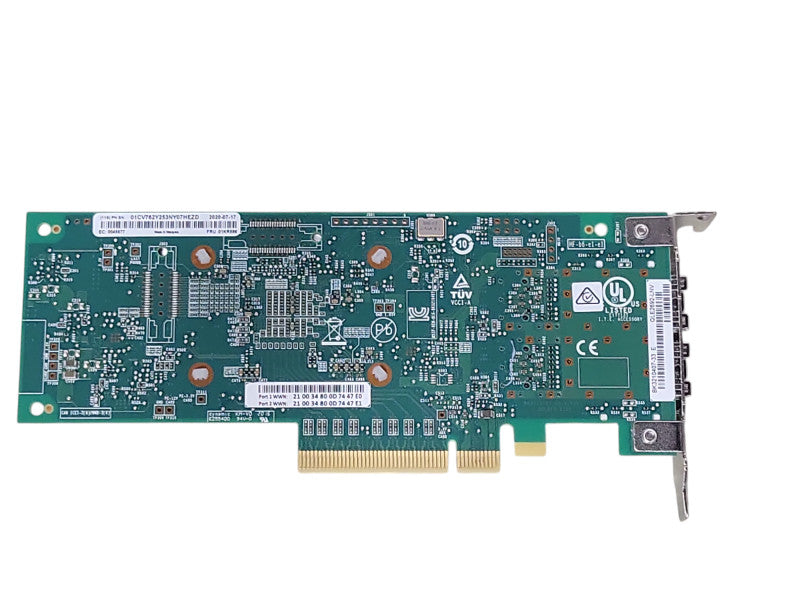 Lenovo QLE2692-LNV 2 port 16GB HBA network adapter NIC Card _
