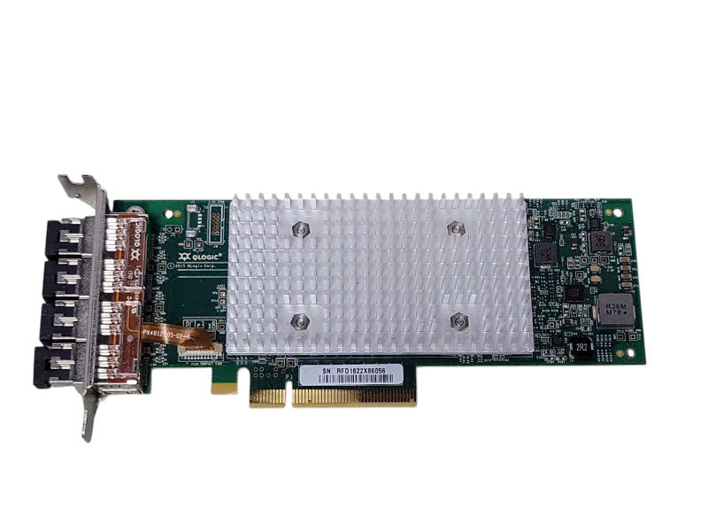 Dell QLogic QLE2694L-DEL Quad Port 16Gbps Fibre Channel LP Host Bus Adapter _