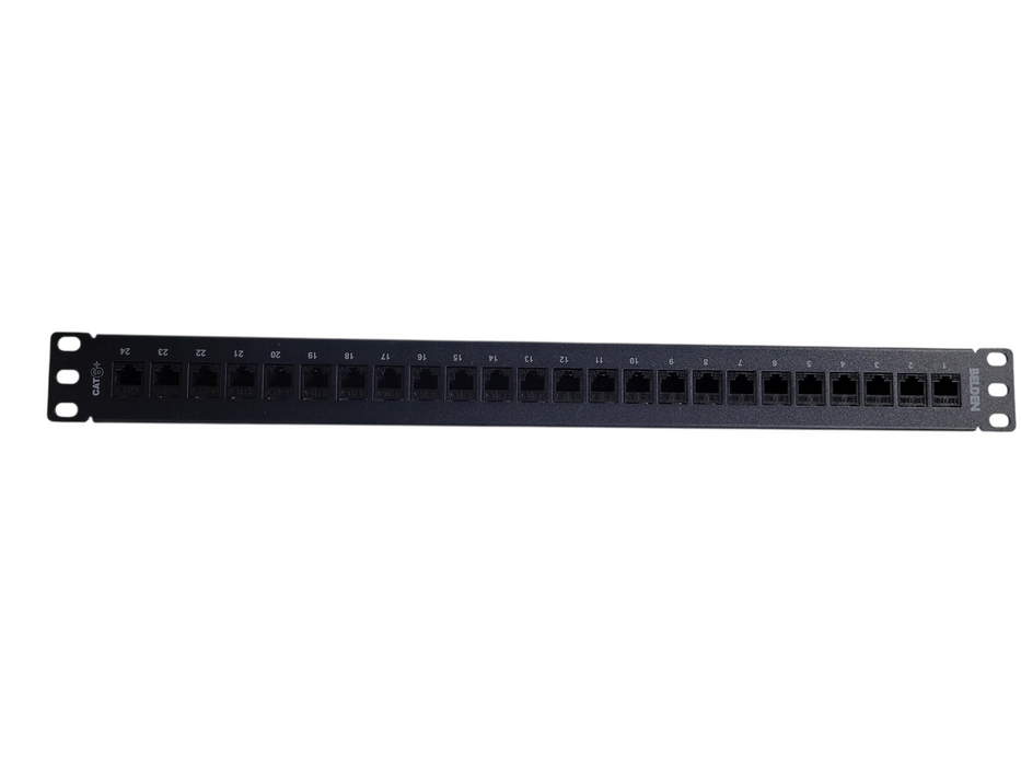 Belden AX103114 KeyConnect 24-Port Patch Panel 1U - NEW OPEN BOX 2 Pack