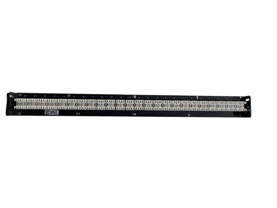 Belden AX103114 KeyConnect 24-Port Patch Panel 1U - NEW OPEN BOX 2 Pack