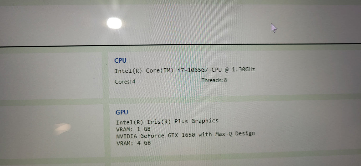 Surface Book 3 i7-1065G7 CPU|16GB DDR4 GTX 1650 GPU|250 GB SSD | READ