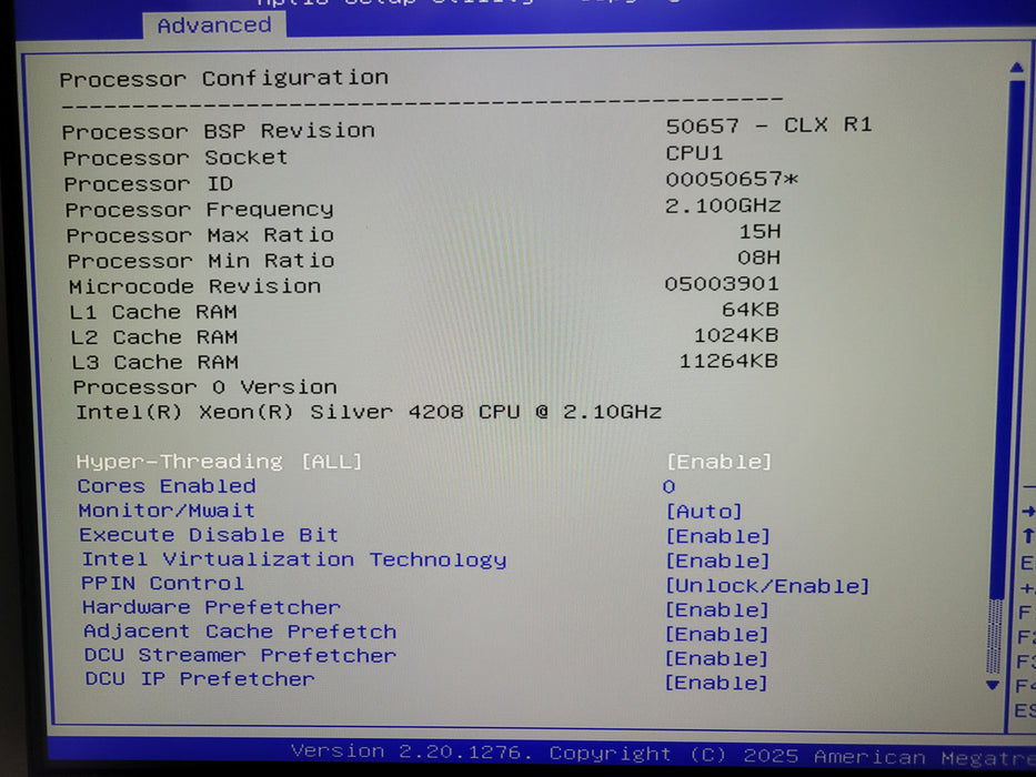 Supermicro X11SPL-F | Xeon Silver 4208 @2.10GHz 16GB RAM DDR4 9361-8i