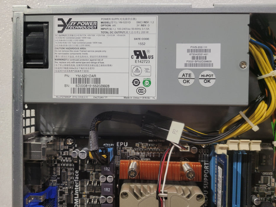 Unitrends R60X Recovery 606 | AMD FX-8320E @3.21 8GB DDR3 | NO HDD