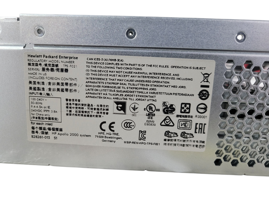 HP ProLiant XL170r Gen9 - 4xNodes - 2xE5-2680 v3 P440ar 2x1400W 220V | NO RAM
