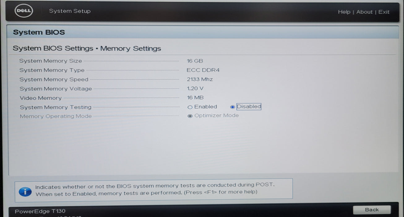 Dell PowerEdge T130 | Xeon E3-1220 v5 @ 3.00GHz 16GB DDR4 | NO HDD