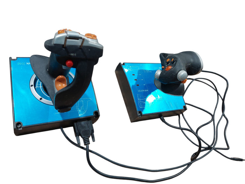 Saitek X45 Digital FightStick Joystick & Throttle Set =