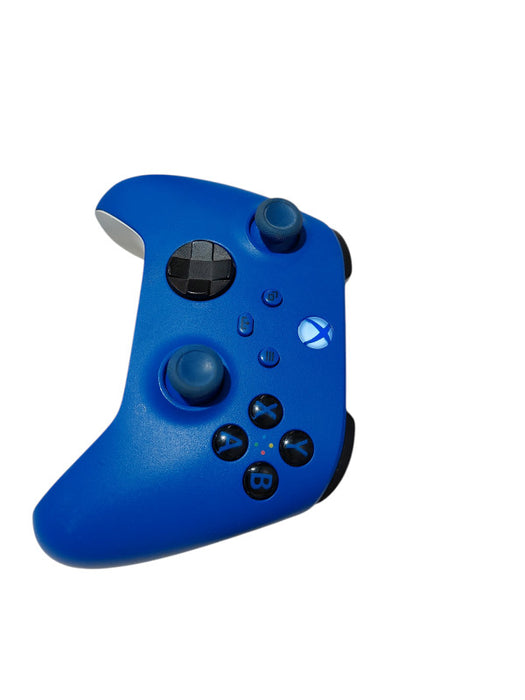 2 Xbox One Controllers Model: 1698 Black & 1914 Blue =