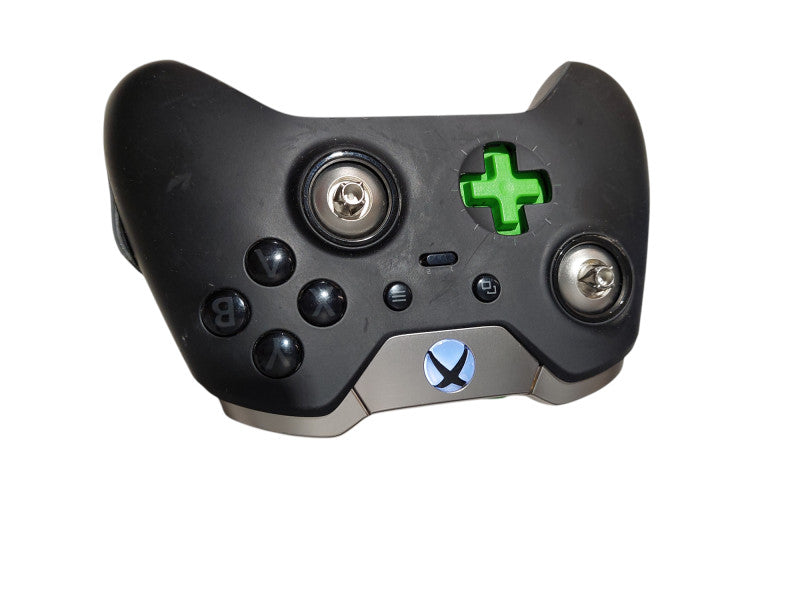 2 Xbox One Controllers Model: 1698 Black & 1914 Blue =