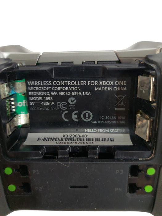 2 Xbox One Controllers Model: 1698 Black & 1914 Blue =