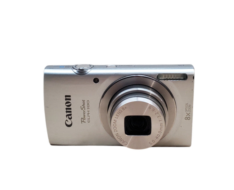 Canon PowerShot ELPH 180 20MP Digital Camera + Battery