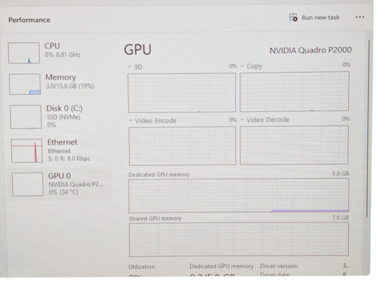 HP Z4 G5 Intel Xeon w3-2425 16GB ECC DDR5 512GB NVMe Quadro P2000  -