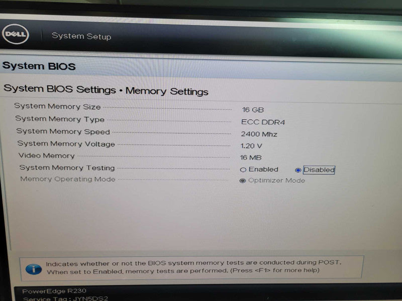 Dell PowerEdge R230 - Xeon E3-1220 v6 16GB DDR4 PERC H330 250W PSU %
