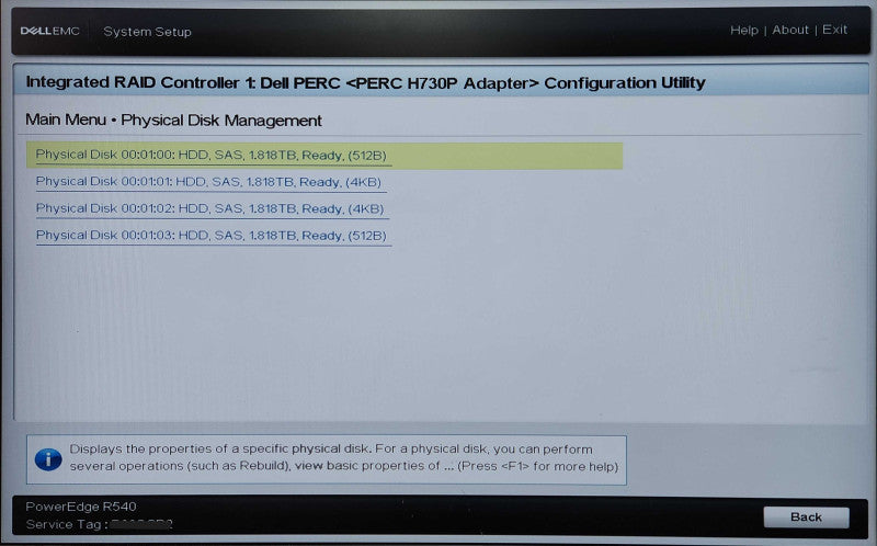 Dell PE R540 2U 12x3.5", 2x Xeon Silver 4114, 128GB DDR4, 4x 2TB SAS, H730P