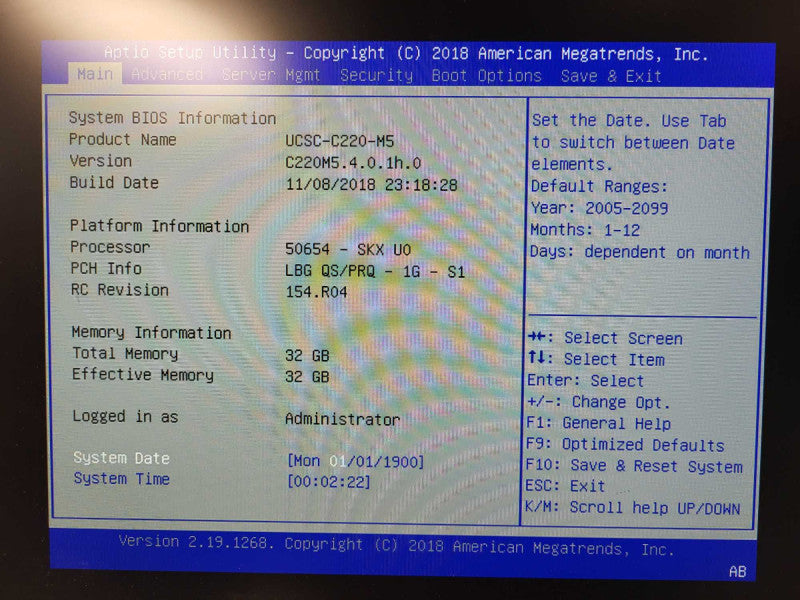 Cisco UCS C220 M5 1U 2.5" Server Silver 4110 @ 2.1GHz 32GB DDR4 MegaRAID $